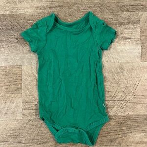 Kyte green short sleeve body suit